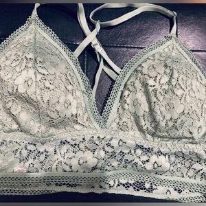 Sage Green Lace Bralette